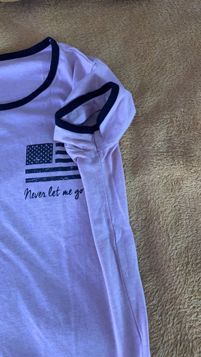 Tee-shirt manches courtes fille 12ans - photo numéro 4