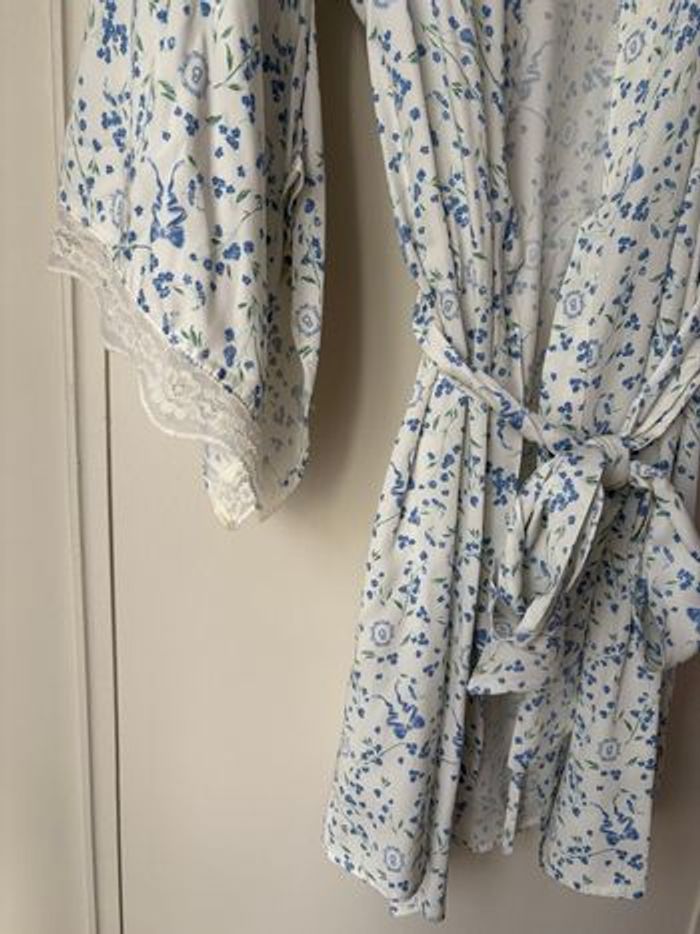 Peignoir mi-long à motif floral Bridgerton - XXS - photo numéro 2