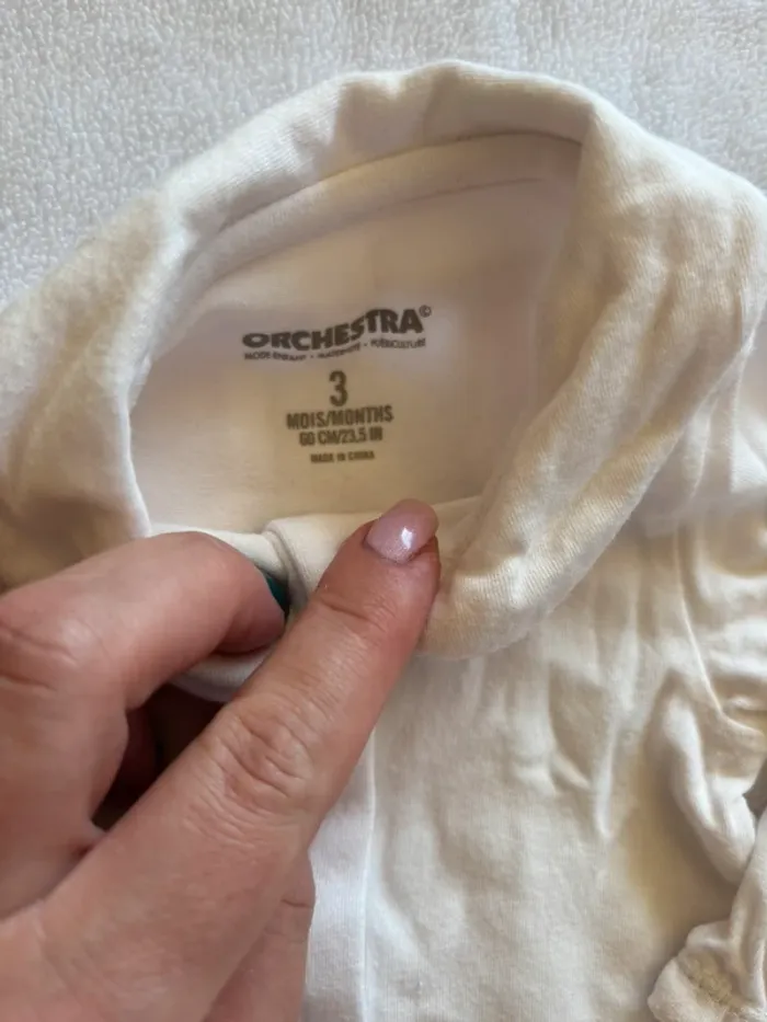 Lot de 2 ensembles chauds fille - Taille 3 mois - photo numéro 7