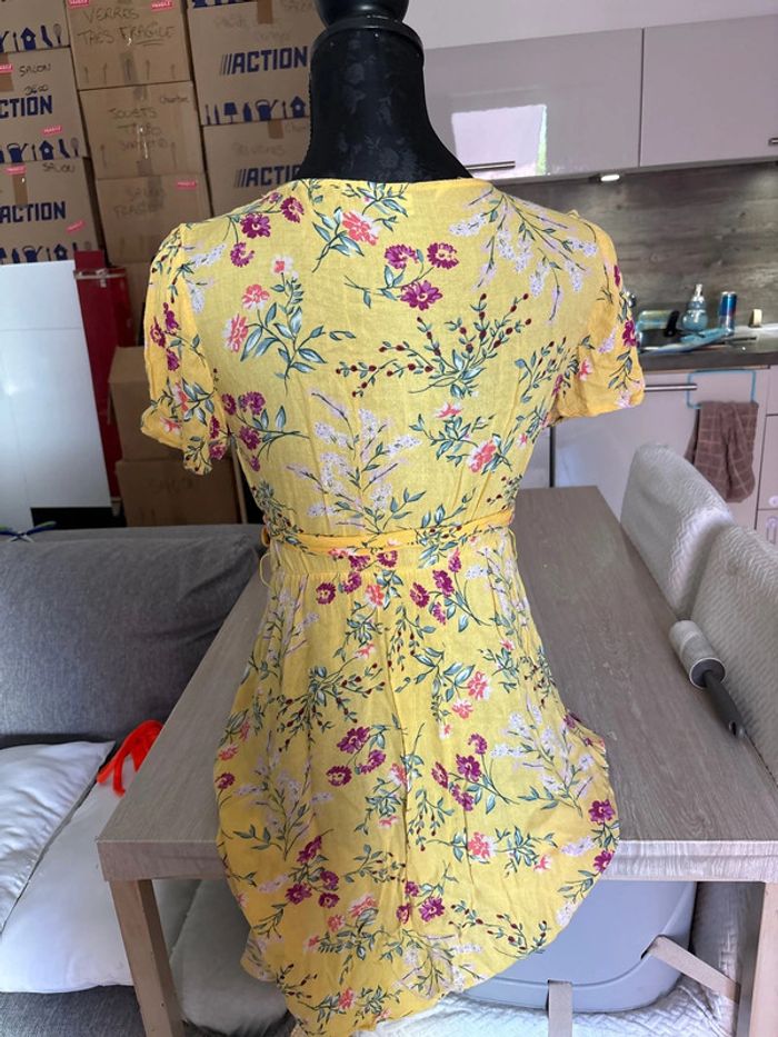 Robe fluide jaune S - photo numéro 2