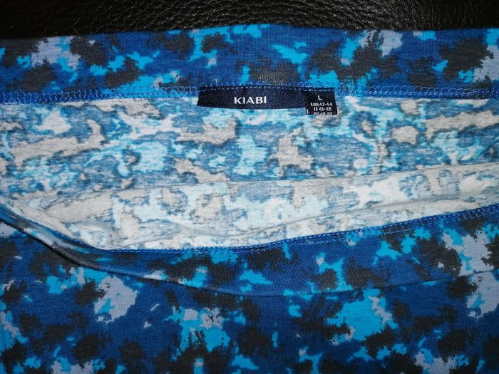 Jupe courte bleu, Kiabi, L-42.44 (Mensurations données. - photo numéro 3