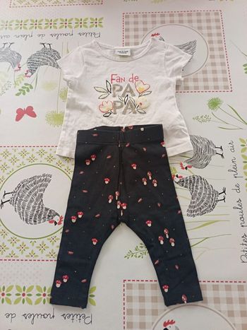 Ensemble TAO Kiabi taille 3 mois