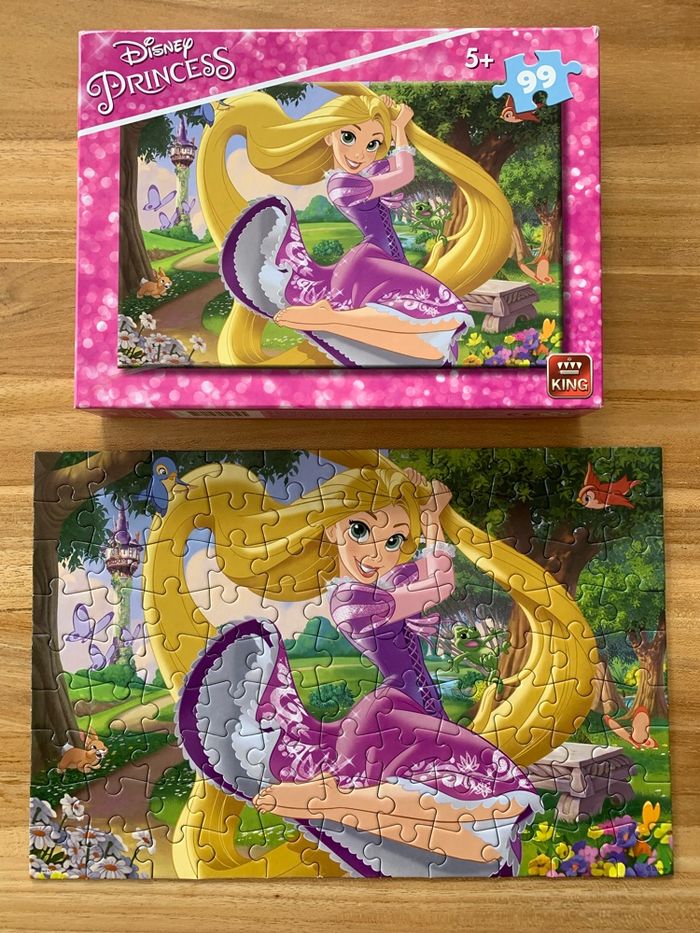 Puzzle raiponce. Disney.