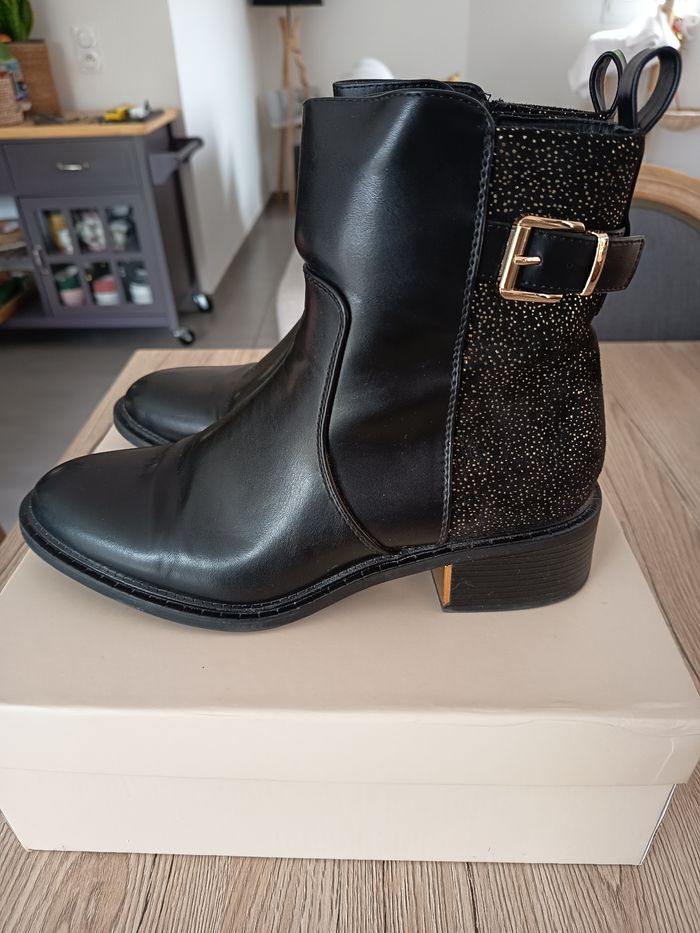 Bottines noires - photo numéro 2