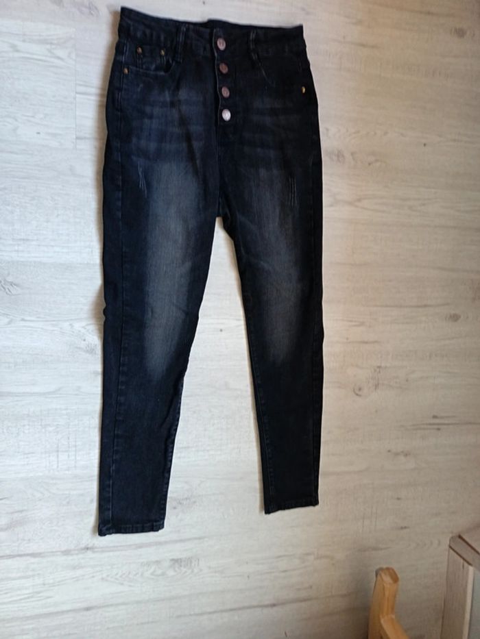 Pantalon jeans 38 M femme shein tbe - photo numéro 2