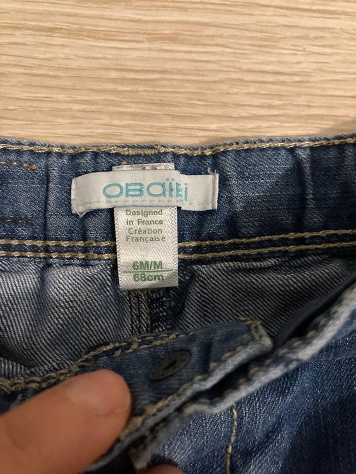 Jean bébé garçon taille 6mois - photo numéro 2