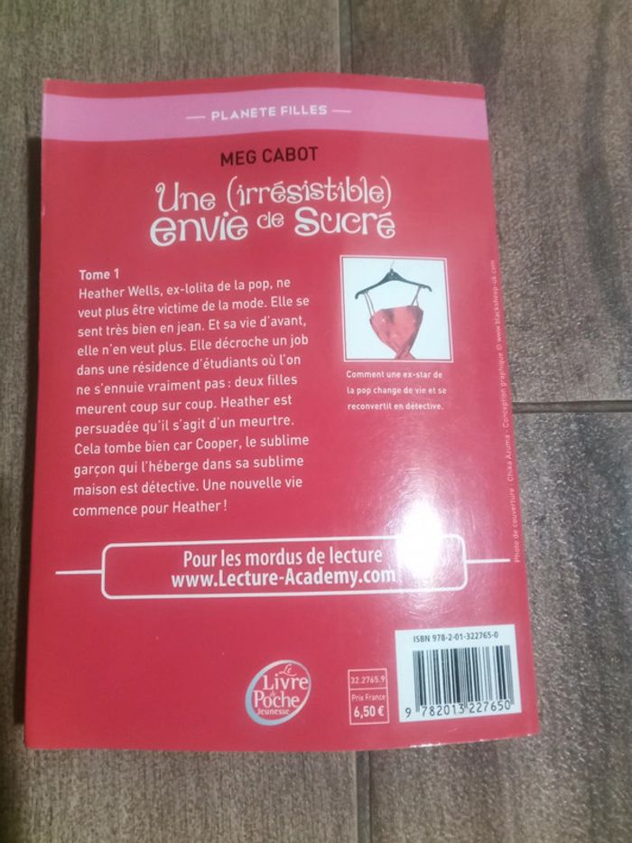 🍂 livre Une (irrésistible) envie de sucré Meg Cabot - photo numéro 2