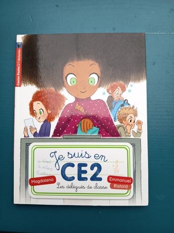 Livre roman enfant Je suis en CE2, Les délégués de classe, Éditions Castor Poche