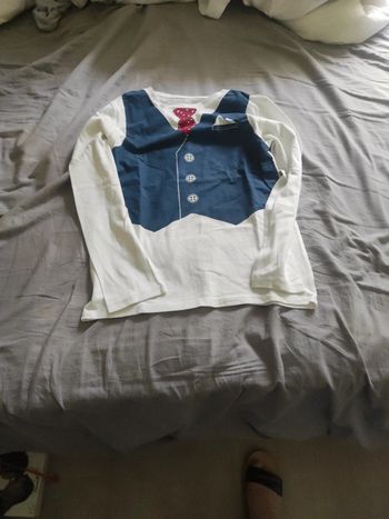 Tee shirt enfant garçon manche longue tex taille 9-10 ans