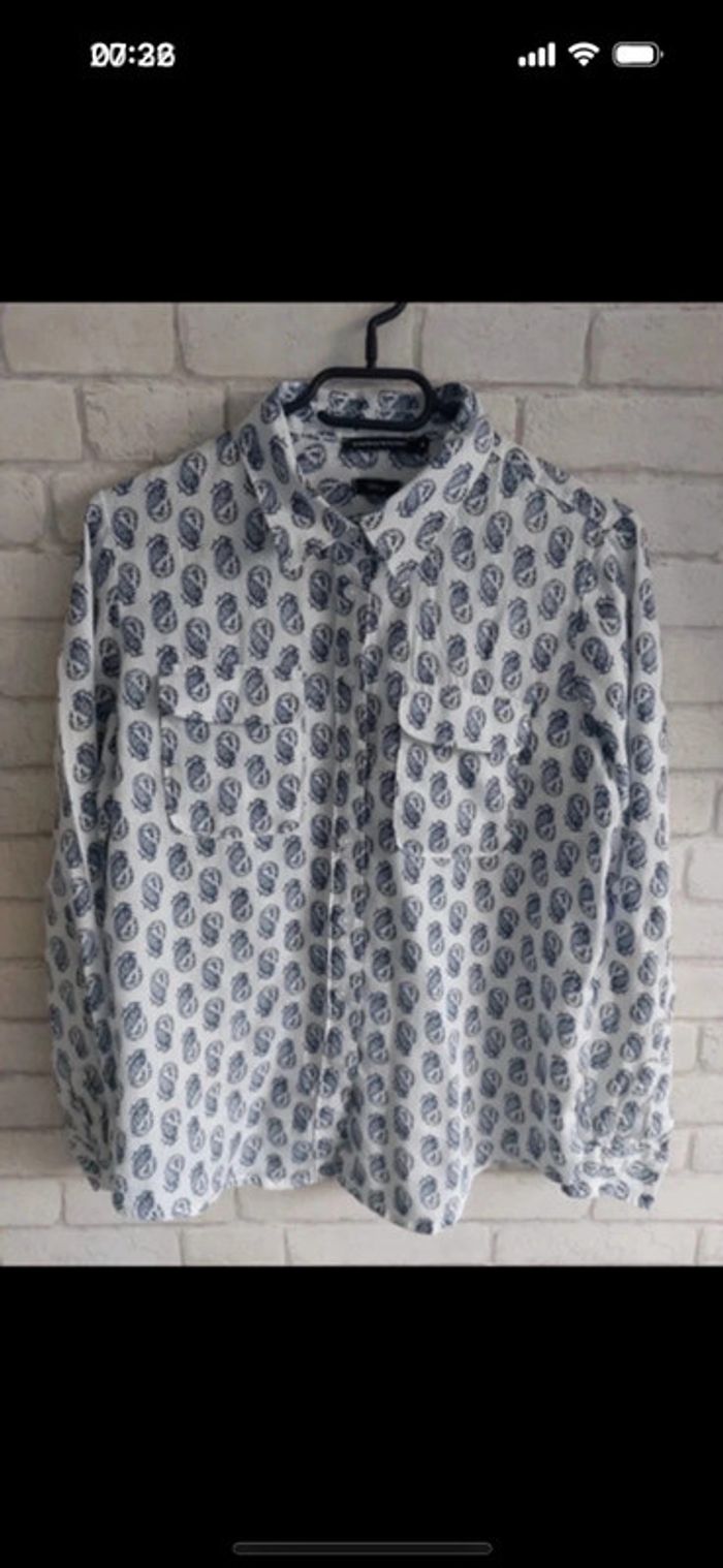 Chemise 100% lin Monoprix taille 36