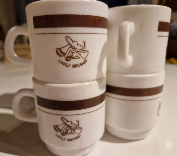 9 Tasses a café " café bacquie " - photo numéro 7