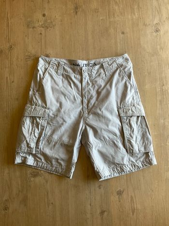 Short cargo gris clair pour homme Nautica taille W34 FR44 438