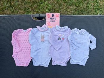 Lot de 4 bodies