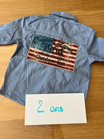 Chemise vertbaudet 2 ans
