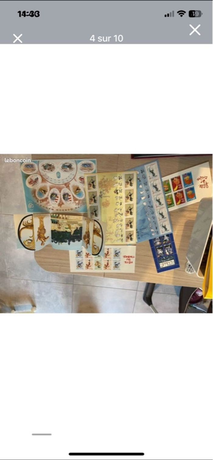 Albums de timbres avec timbres - photo numéro 4