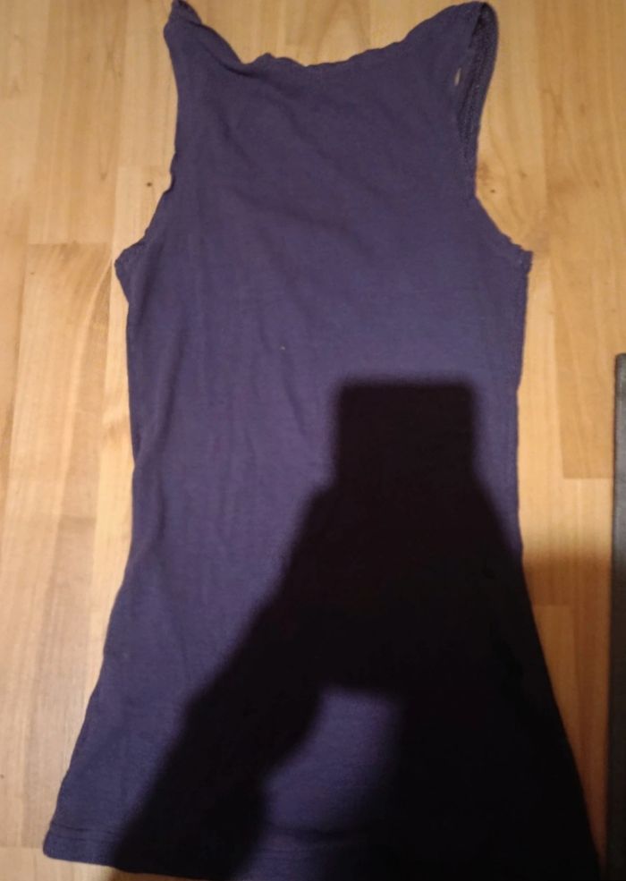 😎 Débardeur violet H&M – Taille S, idéal casual ou customisation 💜 - photo numéro 3