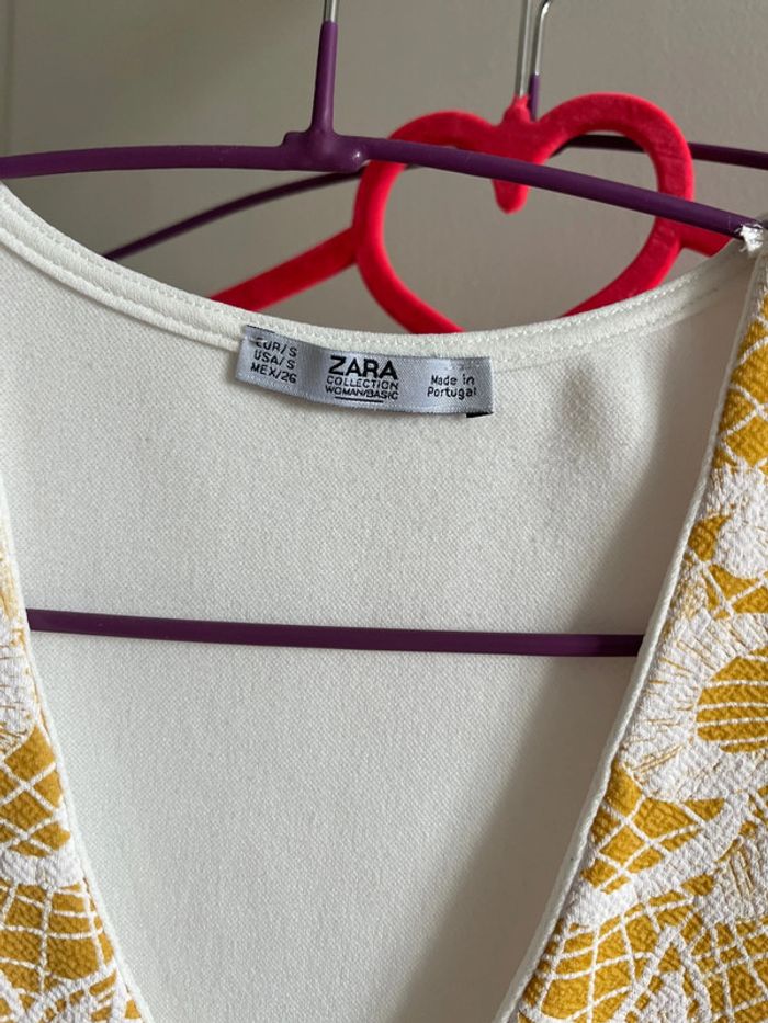 Teeshirt Zara femme taille S - photo numéro 2