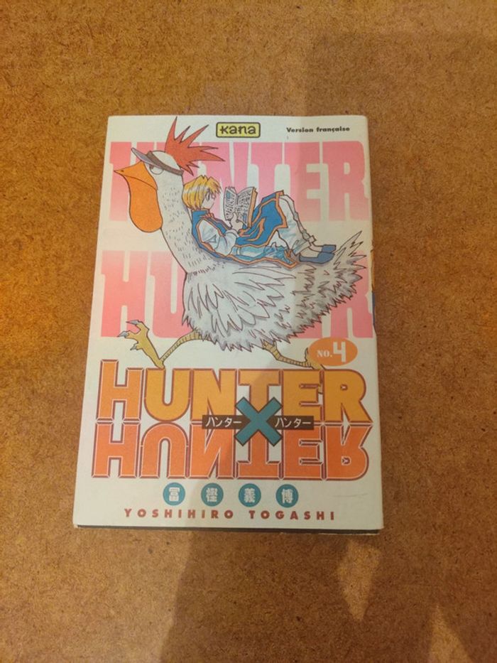 manga hunter x hunter volume 4