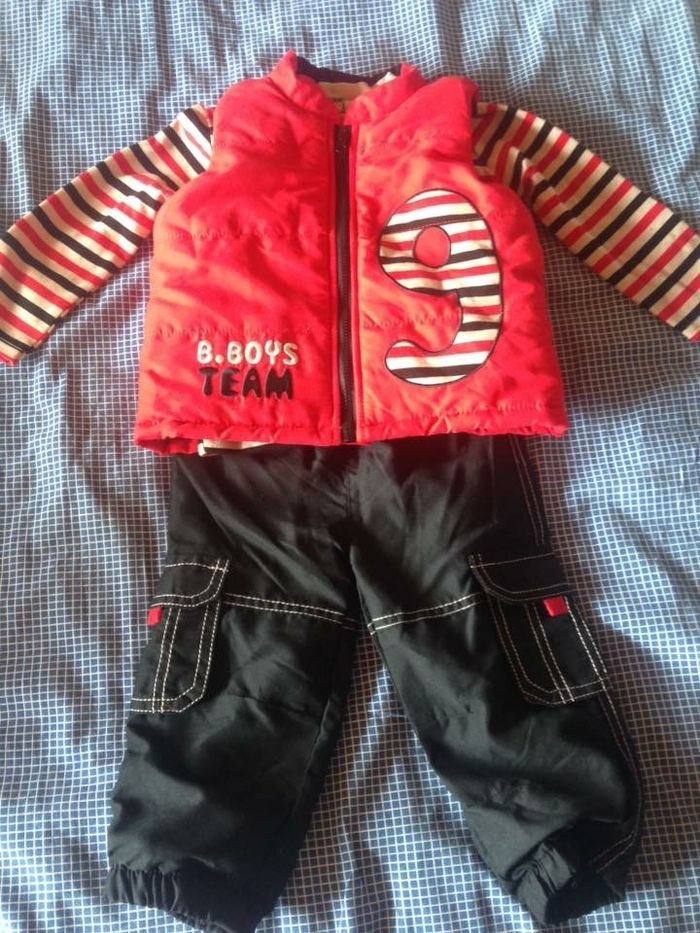 Ensemble garcon 18 mois