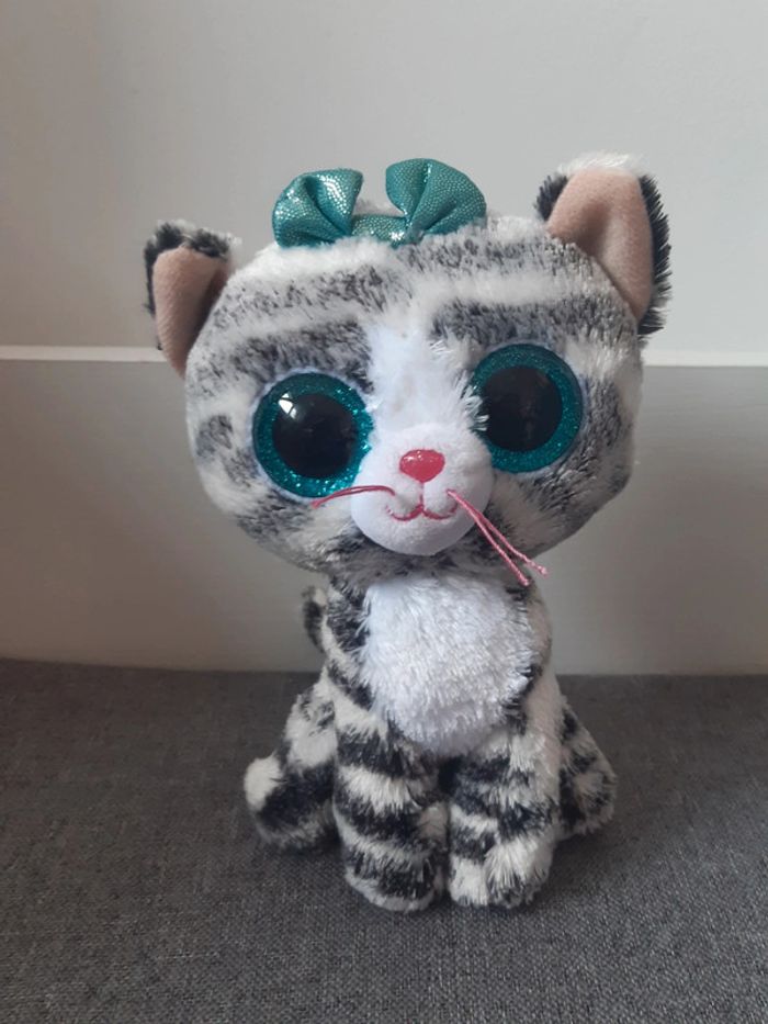 Peluche / doudou Ty Beanie Boos Quinn le chat