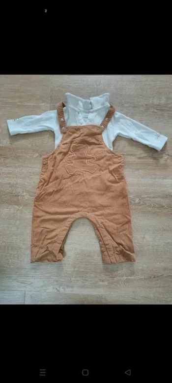 Ensemble salopette/ body