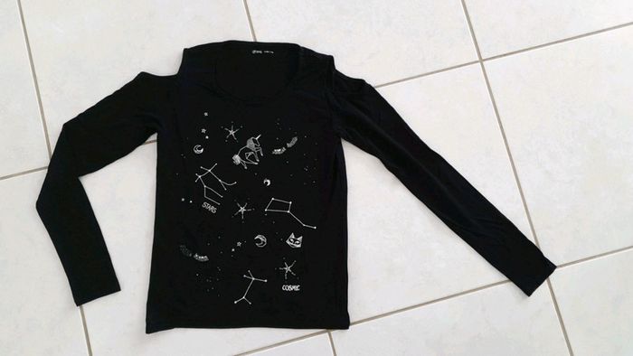 T-shirt manches longues fille 16 ans v10 - photo numéro 2