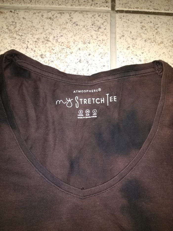 T-shirt atmosphère my stretch tee taille 36 - photo numéro 2
