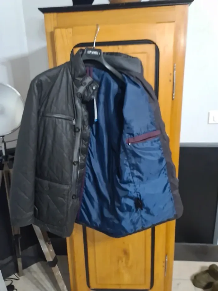 Blouson mi long matelassé anglais impermeable - photo numéro 8