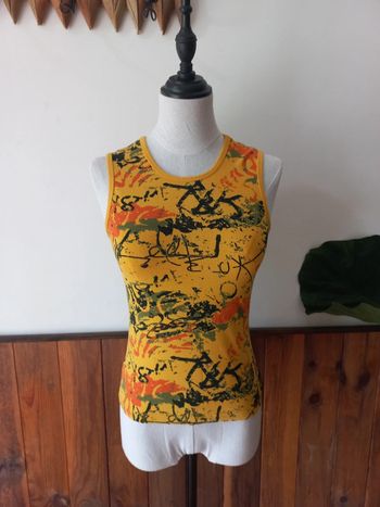 Débardeur motif tag