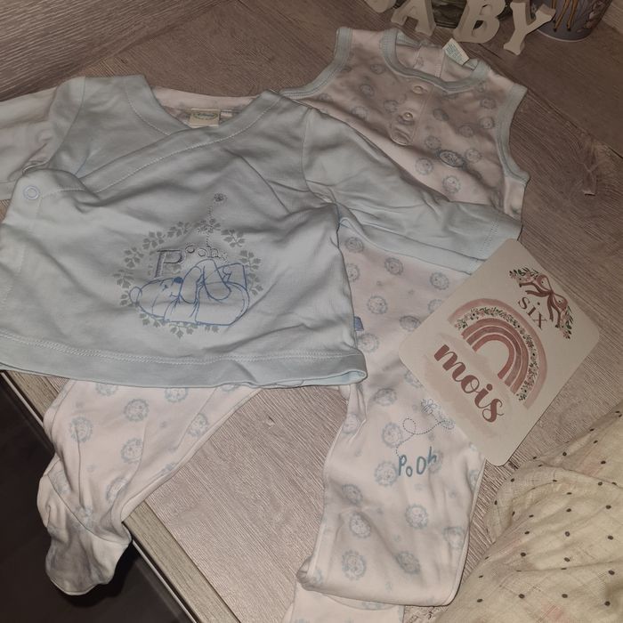 Pyjama 2 pièces winnie disney 3-6 mois