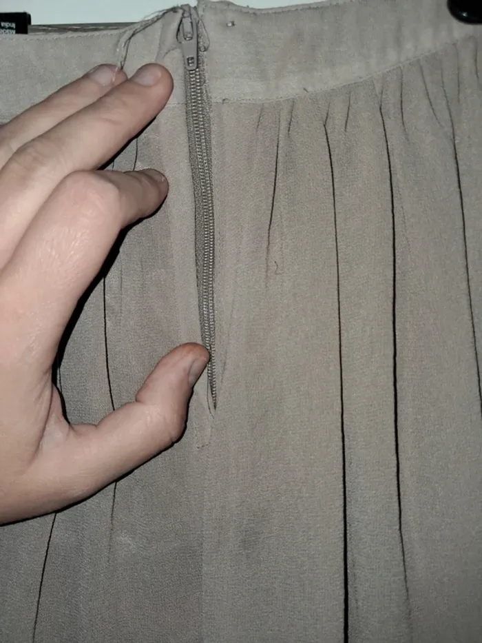 Jupe longue taupe - photo numéro 8