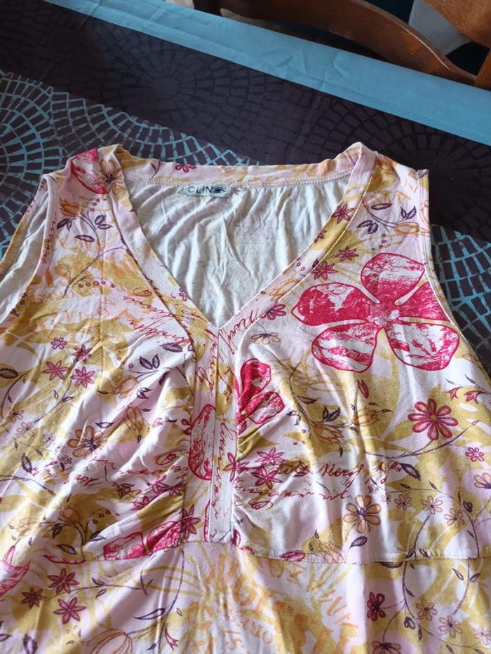 debardeur femme taille xxl clin - photo numéro 2