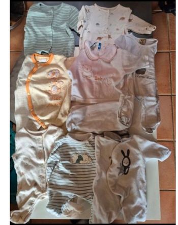 Lots vêtements naissance 