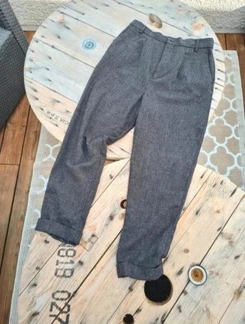 Pantalon zara tweed S