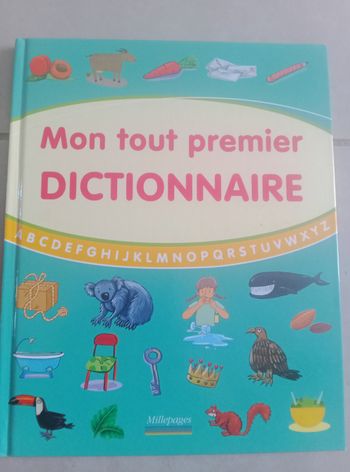Livre mon tout premier dictionnaire