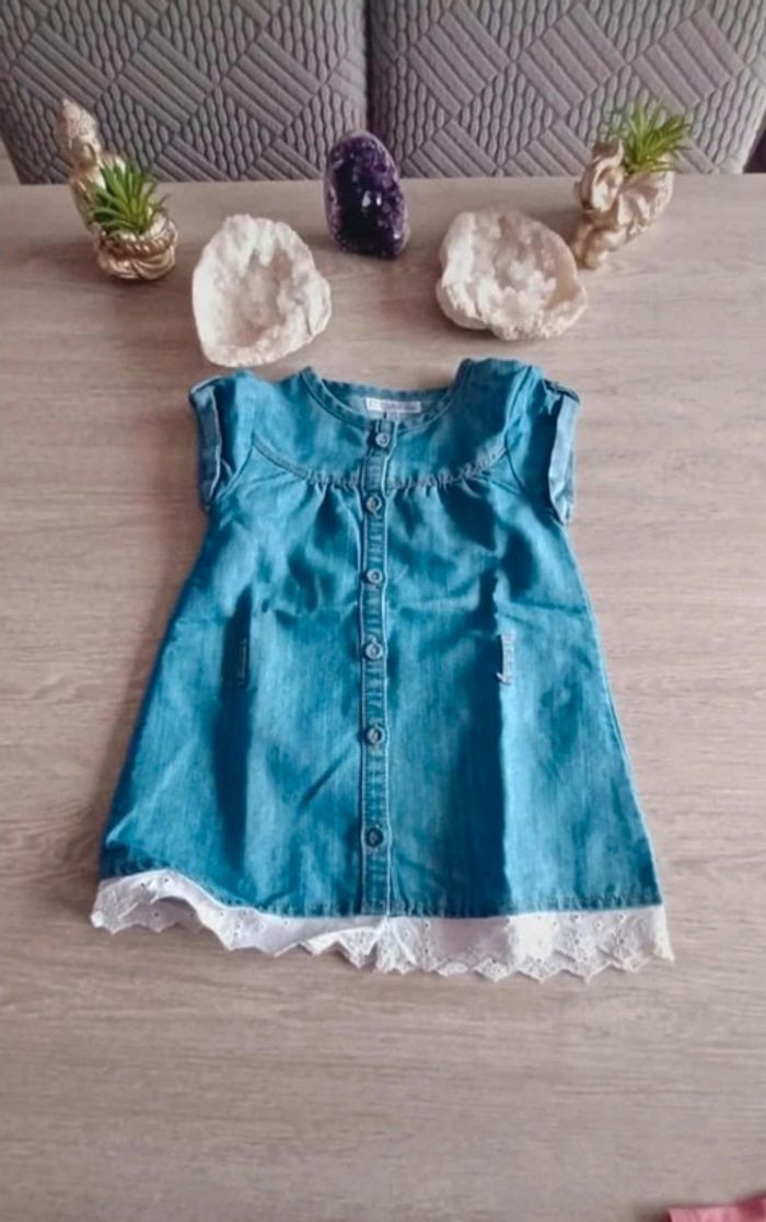 Robe en jean 12 mois