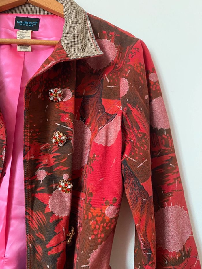 Manteau Custo rouge - photo numéro 6