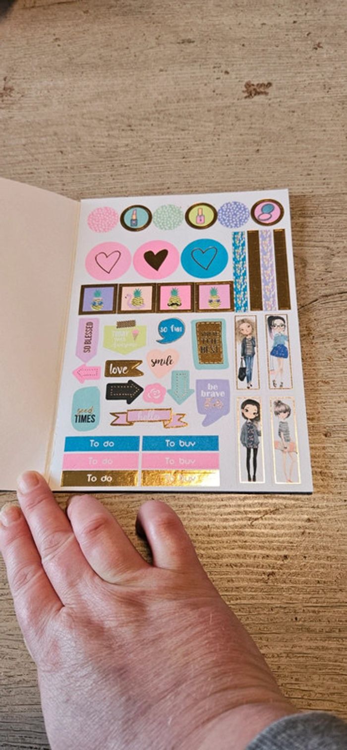 Livre de stickers pour fille, 9 pages - photo numéro 2