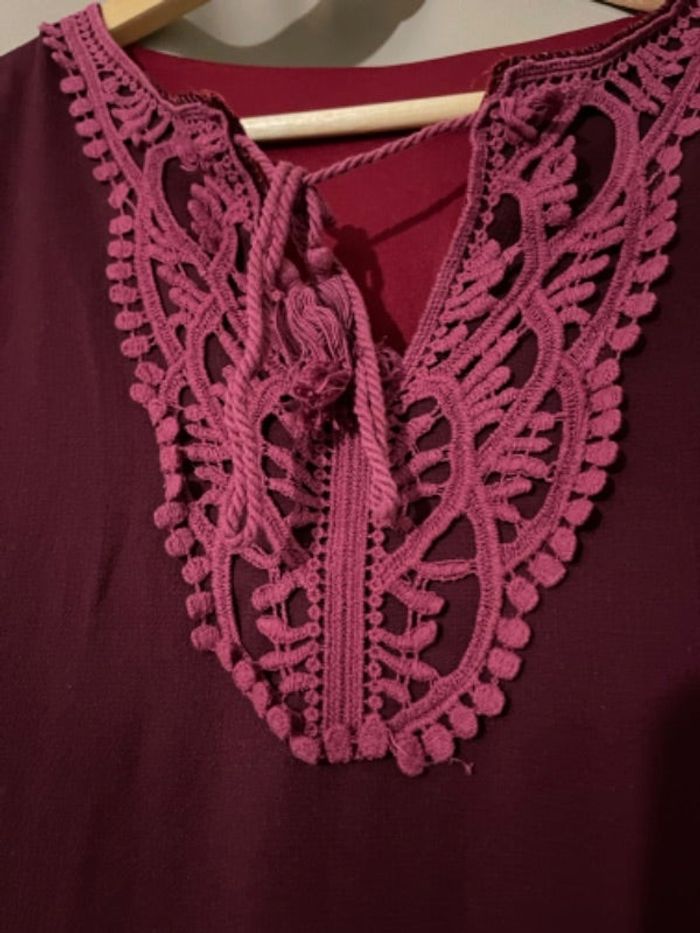 Robe bordeaux