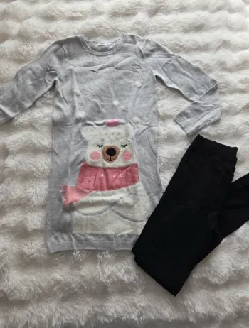 Robe + jegging Gemo 12 ans