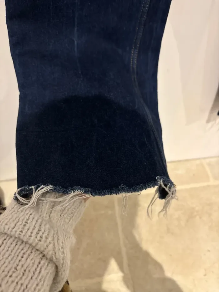 Jeans large Zara taille 34 - photo numéro 3