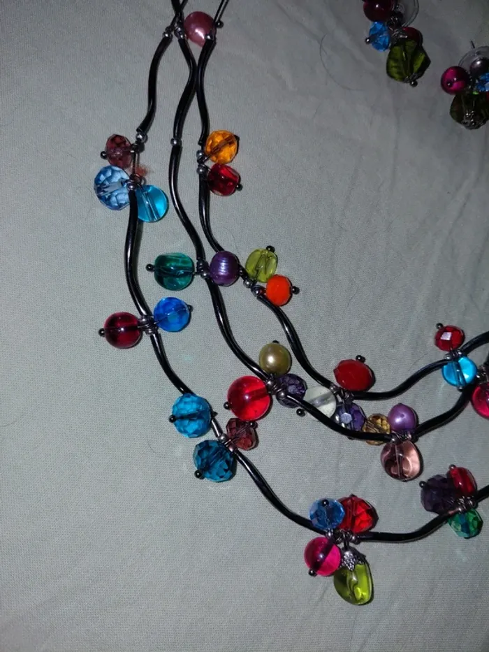 Parure bijoux fantaisie - photo numéro 3