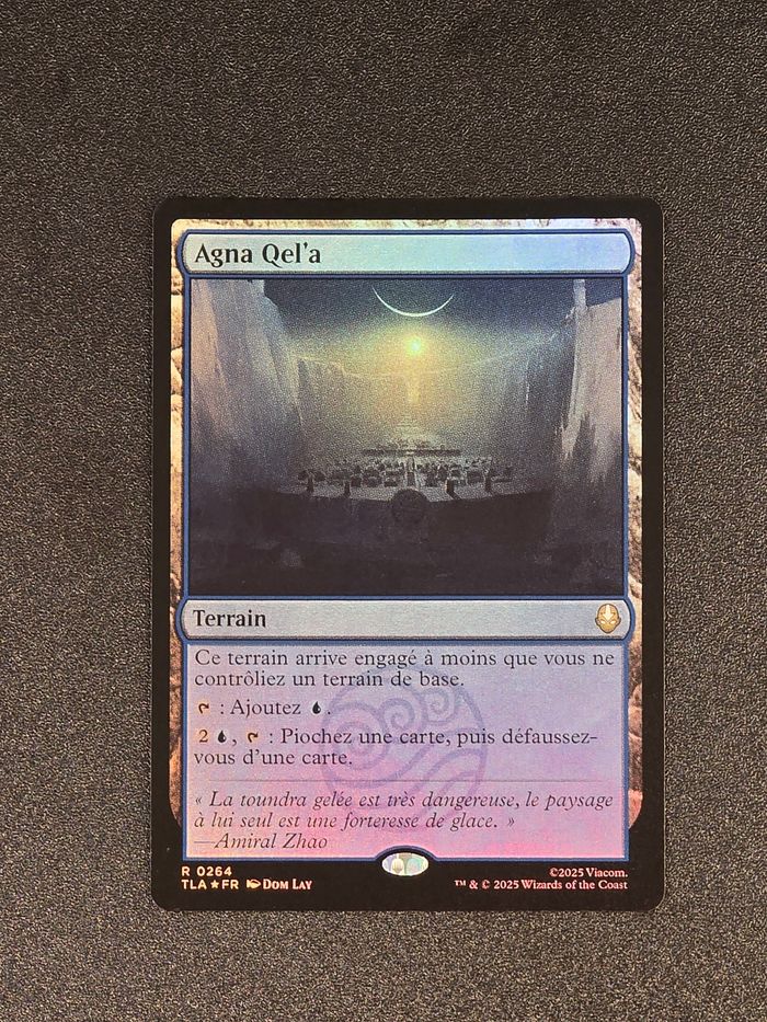 Magic the gathering - Agna Qel’a - Foil - Avatar, le dernier maître de l’air
