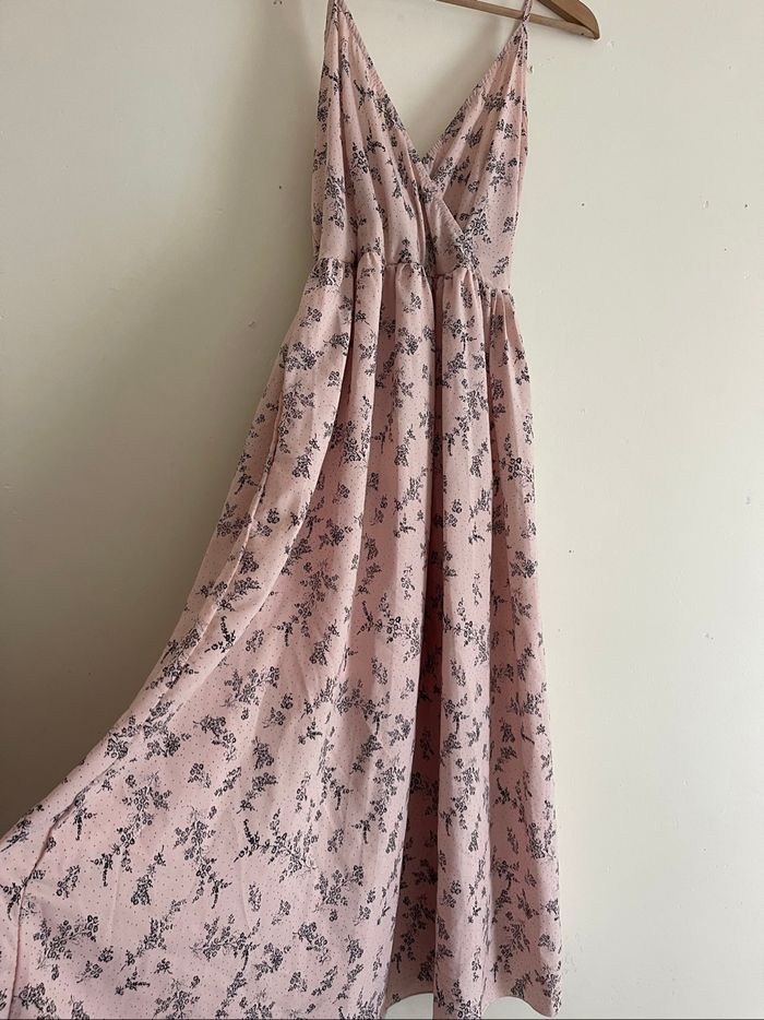 Robe longue fleuris rose Jade & me - photo numéro 3