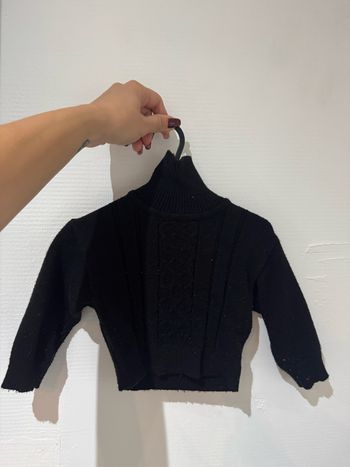 Pull col roulé fin