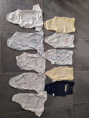 Lot 10 bodies 12 mois
