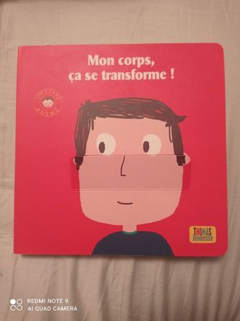 Livre enfant Mon corps se transforme ! Thomas Jeunesse
