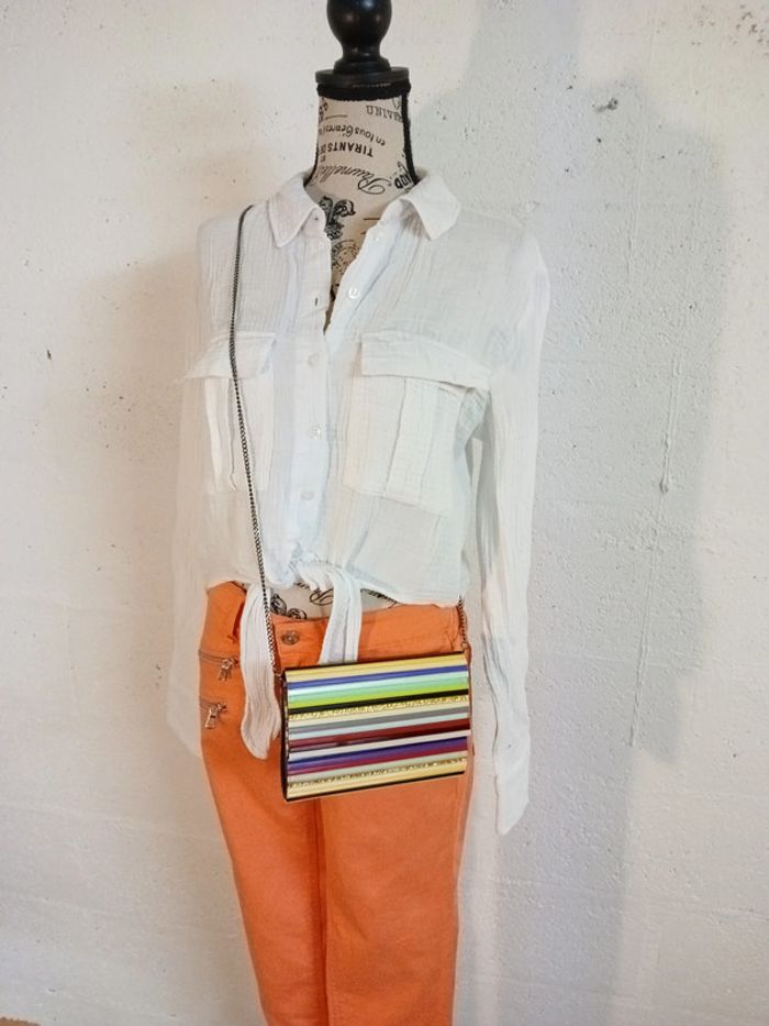 Chemise blanche bon état S FB Sister - photo numéro 2