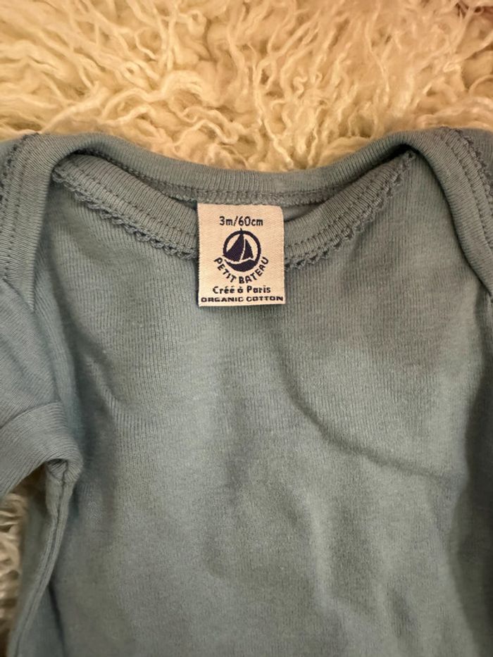 Lot de 3 bodies Petit Bateau - photo numéro 6