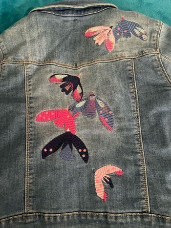 Veste en jean catimini 8 ans
